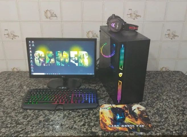 2 PC's Gamer i5 - 8GB - SSD - Placa Video 2GB - LCD 20 - Foto 2