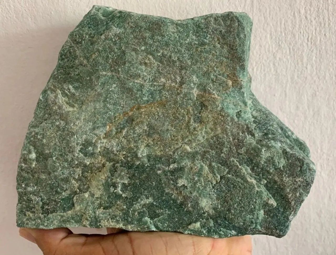 Lindo quartzo verde da Bahia Com quase 3kg