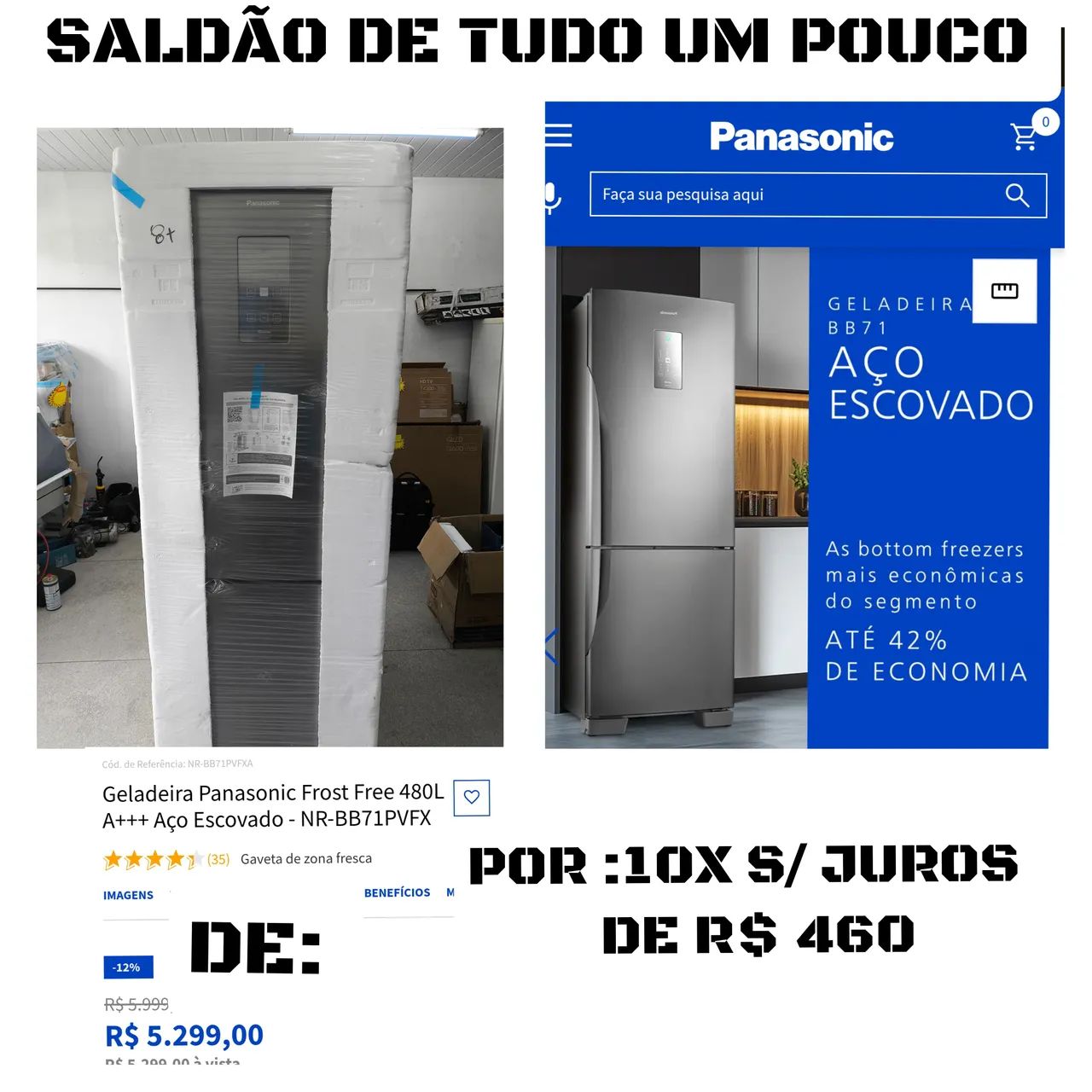 Geladeira Panasonic  - Foto 4