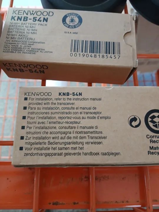 Bateria para radio comunicador Kenwood KNB-54N - Foto 4