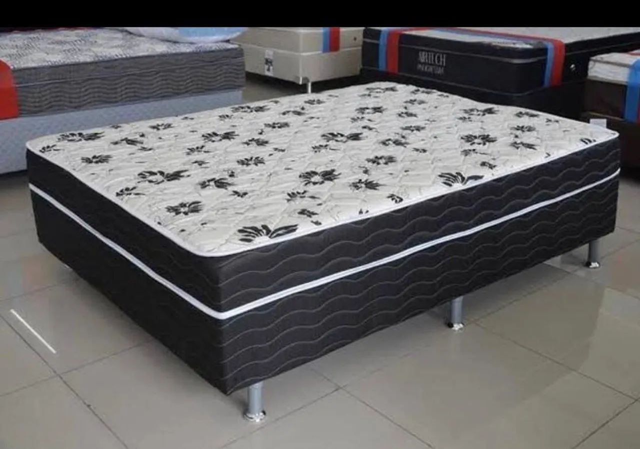 Cama de casal nova, embalada até você  - Foto 2