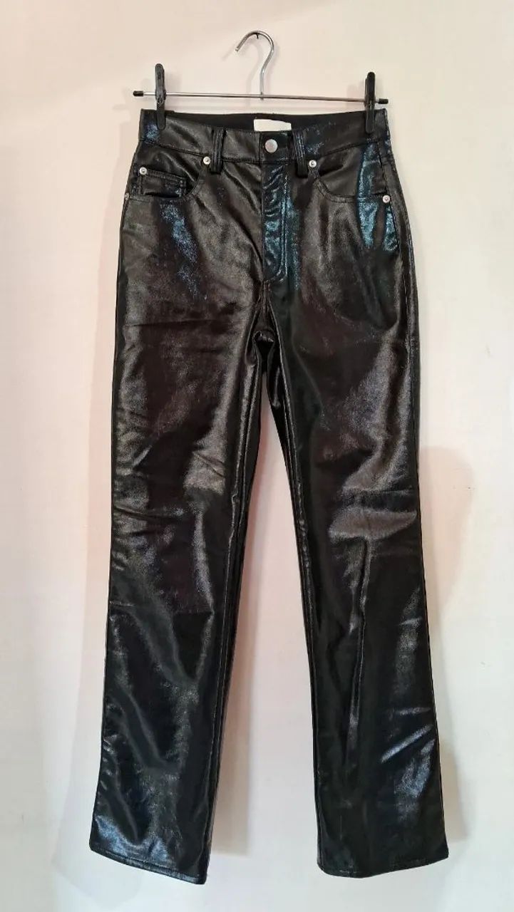 Cal ça HM couro iluminado tam 36 - Foto 2