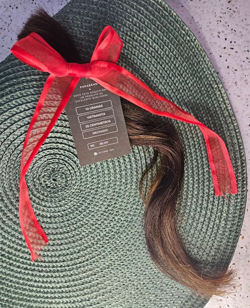 Mega Hair 100% Humano - 35cm - 10g - Vietnamita