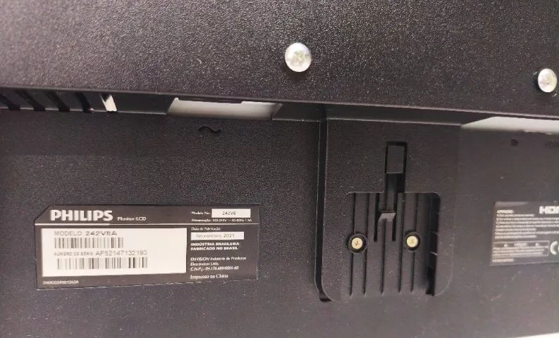 Monitor Philips 24" 100hz 1ms LED Gaming + Suporte de Parede Monitor Braço Articulado - Foto 5