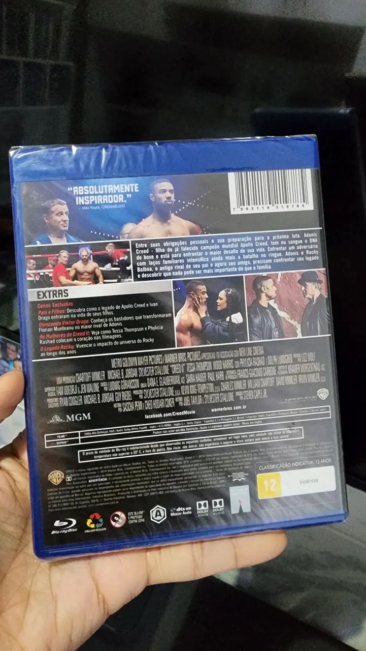 Blu-ray Creed 2 Lacrado - Foto 2