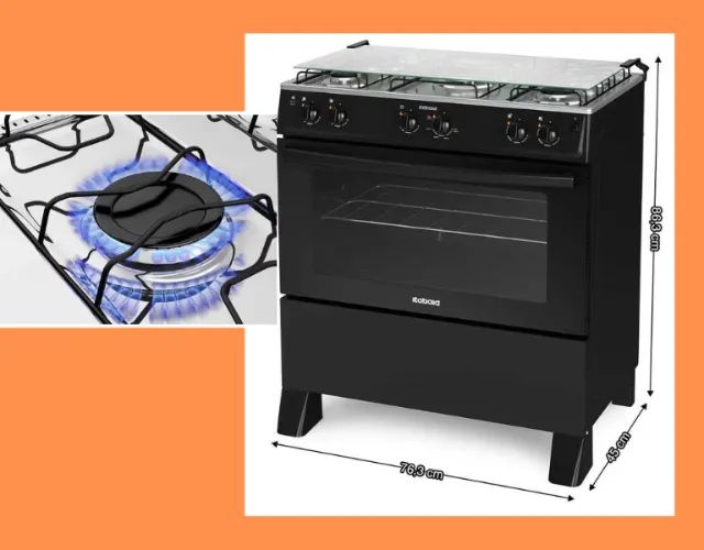 Fogão de 5 Bocas Acendimento Automático  Inox Itatiaia (ENTREGAS EM ATÉ 24h)!! - Foto 2