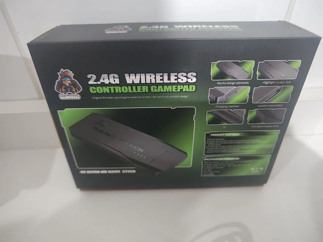 Controle Game Stick Lite 2.4G Wireless - 10 mil jogos !!! - Foto 2