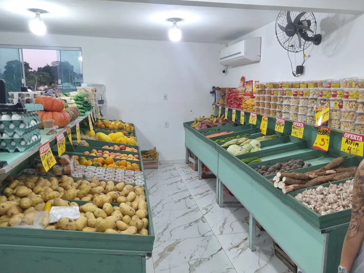 Bancadas de Madeira para Hortifruti