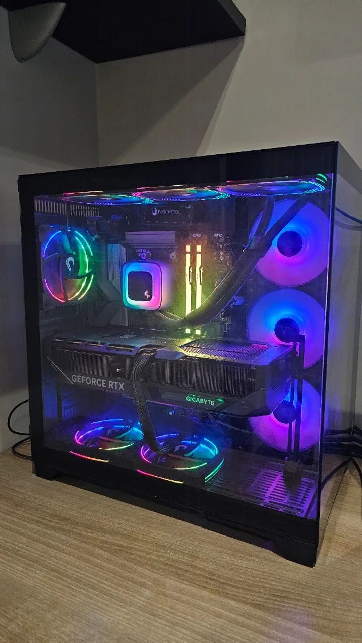 PC Gamer Ryzen 7 9800x3d + RTX 5070 Ti Seminovo