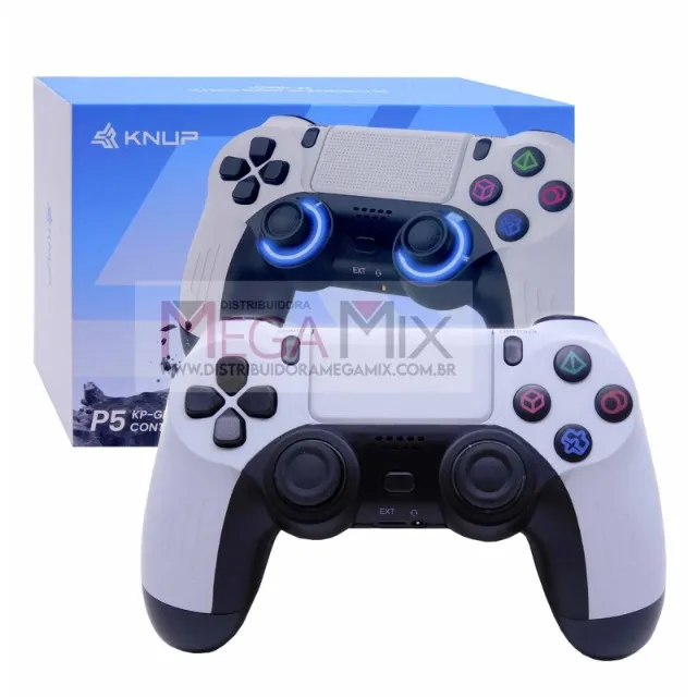Controle para Playstation PS5 com Fio KP-GM037 - Knup 009730-Valor a Vista