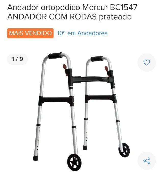 Andador ortopédico Mercur - Foto 3