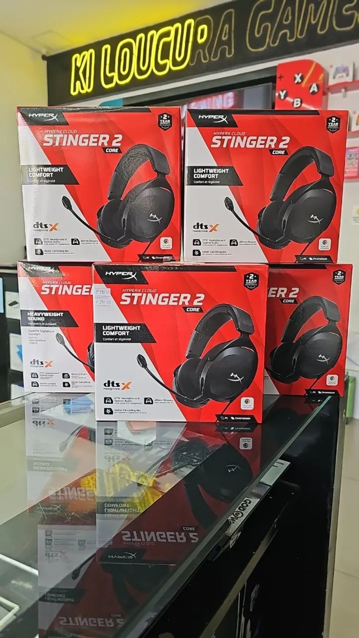 HEADSET HYPERX CLOUD STINGER 2 CORE 