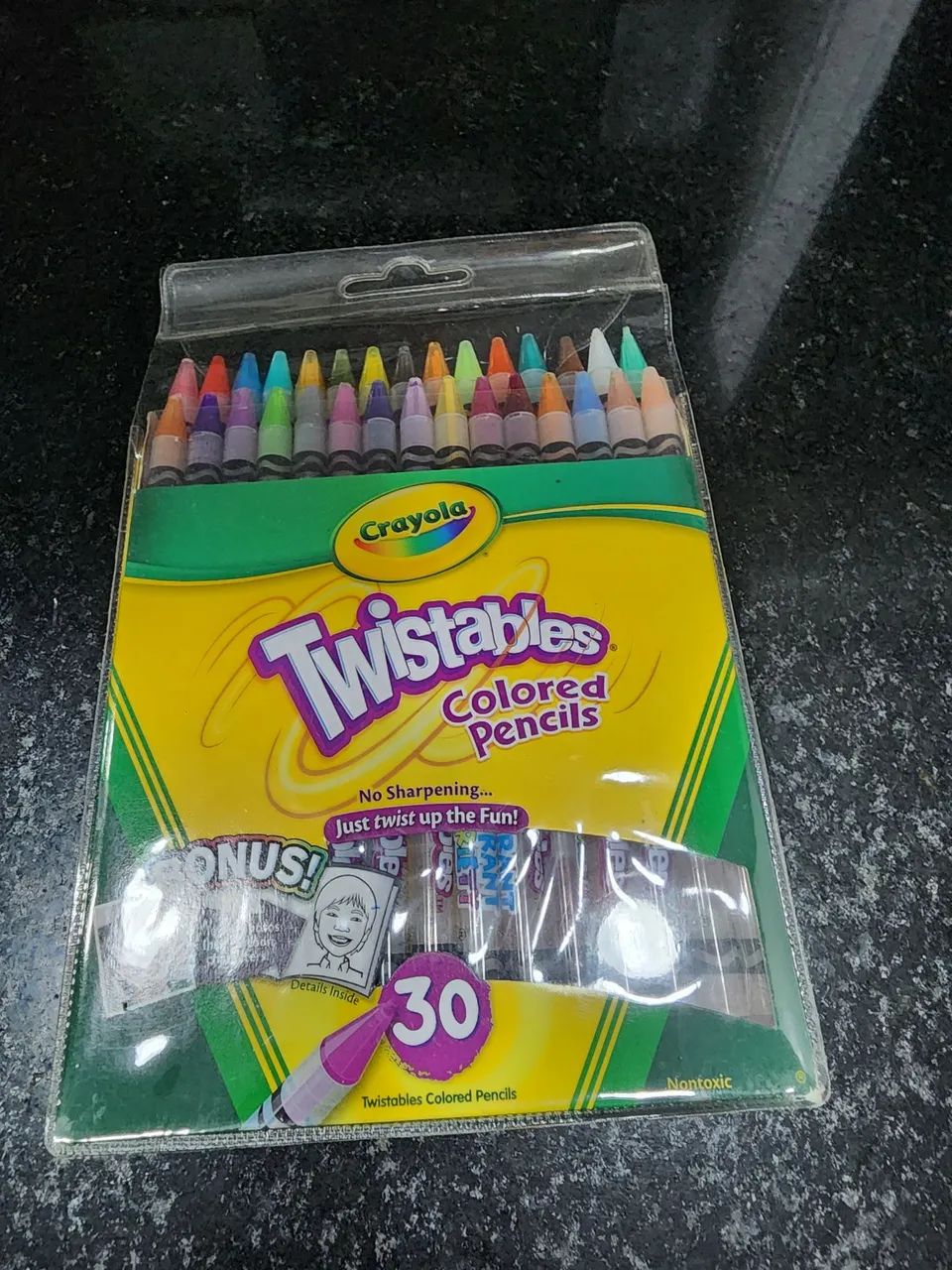 Lápis de Cor Twistables Crayola - 30 Cores