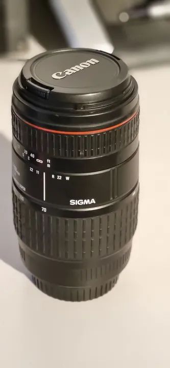 Lente sigma 75.300 macro  canon 