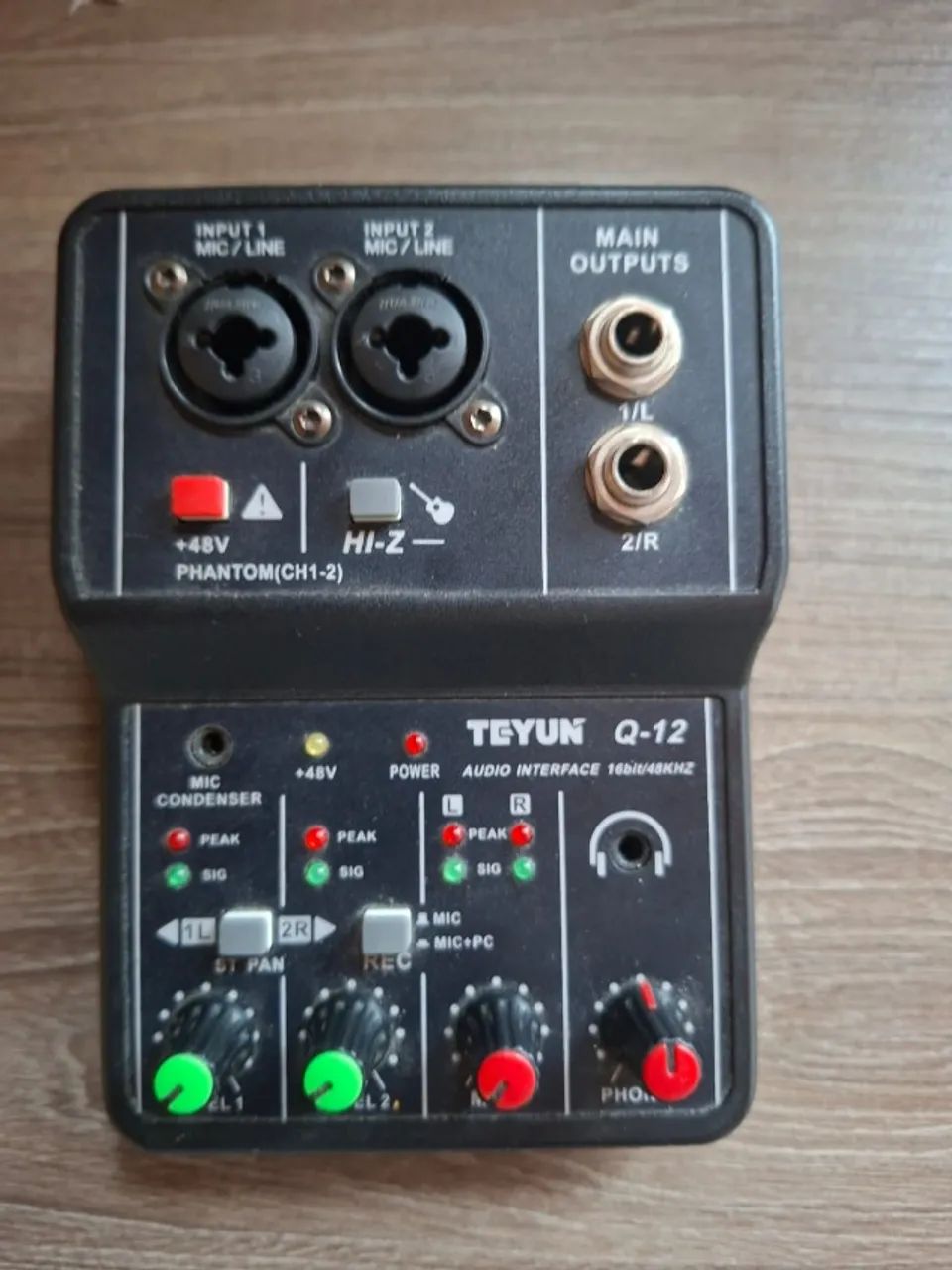 Interface Teyun Q-12