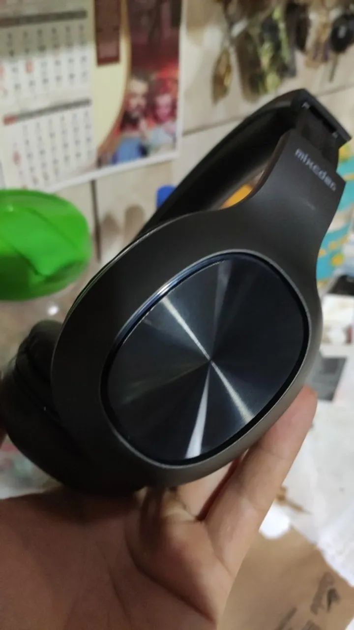 FONE profissional BLUETOOTH 5.5 MIXCDER HD901/DRIVER DE 40 MM/entrada MICRO SD/30Hs musica - Foto 2