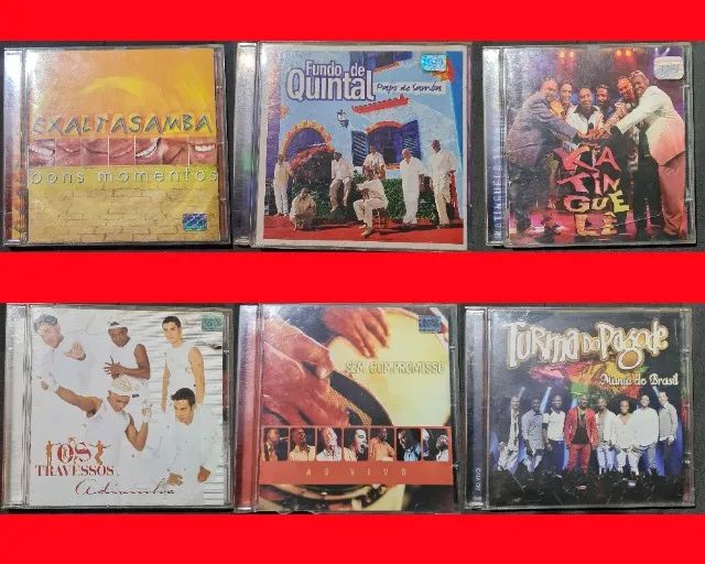  cds variados Samba Pagode MPB Lote 1, 2 e 3 - Foto 4