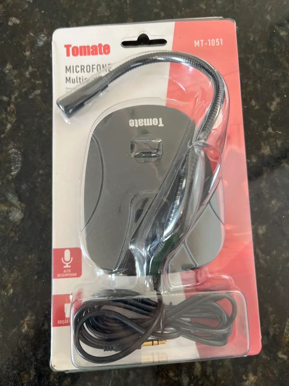 Microfone Gamer De Mesa Pc Notebook Podcast Omnidirecional