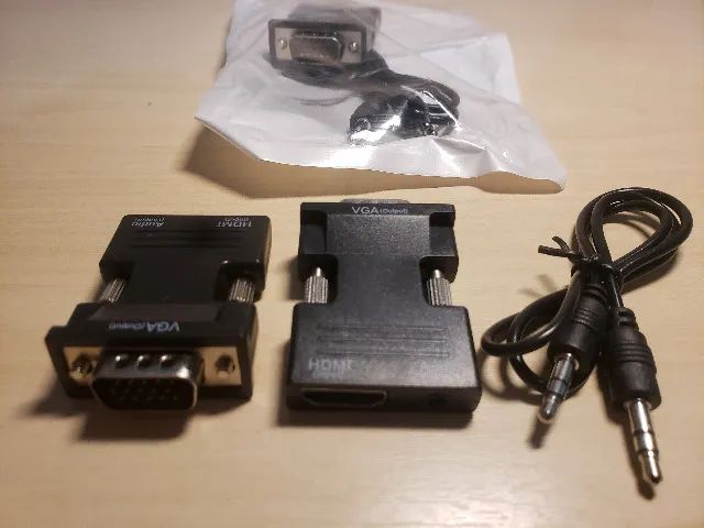 Conversor HDMI Fêmea para VGA Macho - Foto 5