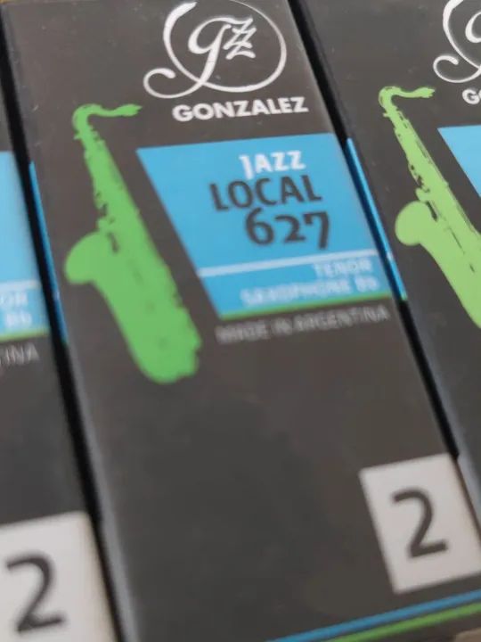 Palhetas Tenor Jazz Local 627 - Caixa com 5 unidades - R$ 180,00 - Foto 5