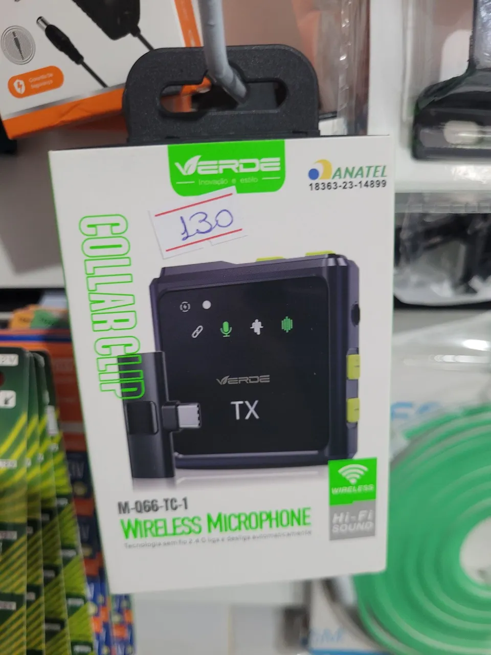 Microfone de Lapela 