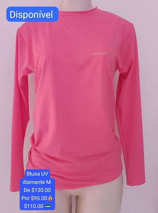 Blusa M e camisa UV P 