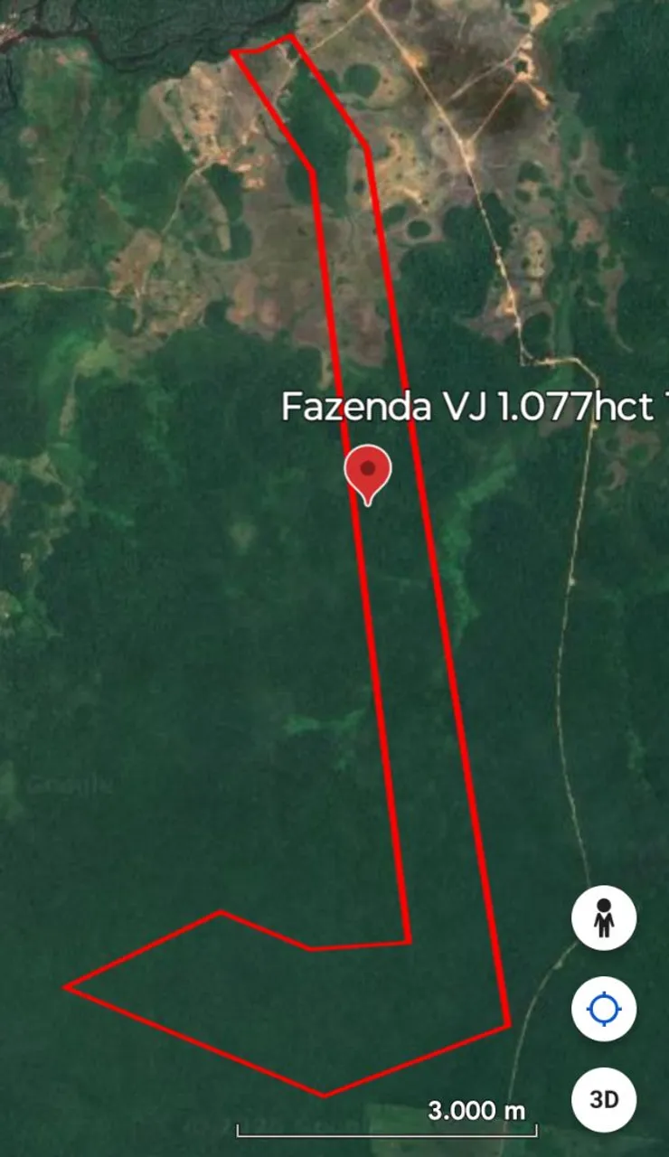 Vendo Área de 1.077 Hectares Titulada