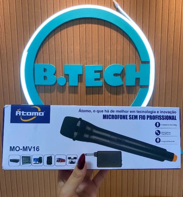 Microfone Sem Fio Profissional 