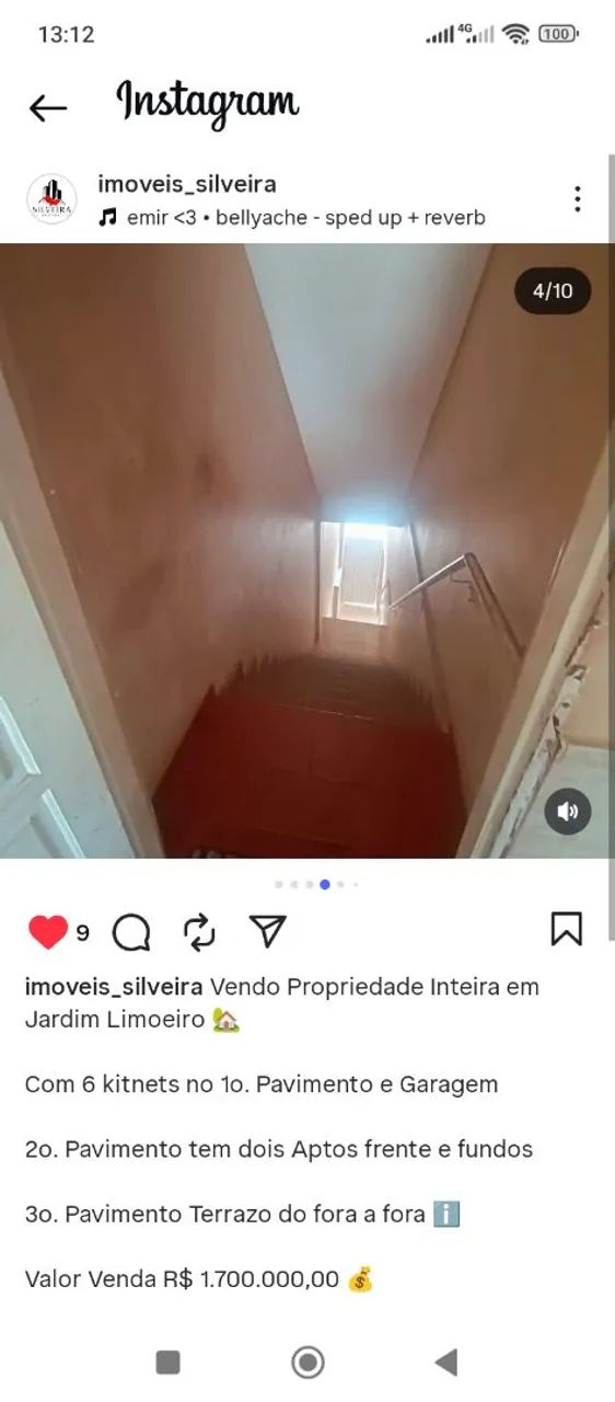 Vendo Propriedade com 2 aptos, 2 lojas ,6 kinets <br>6 kitnets no 1o. Pavimento e Garagem - Foto 4
