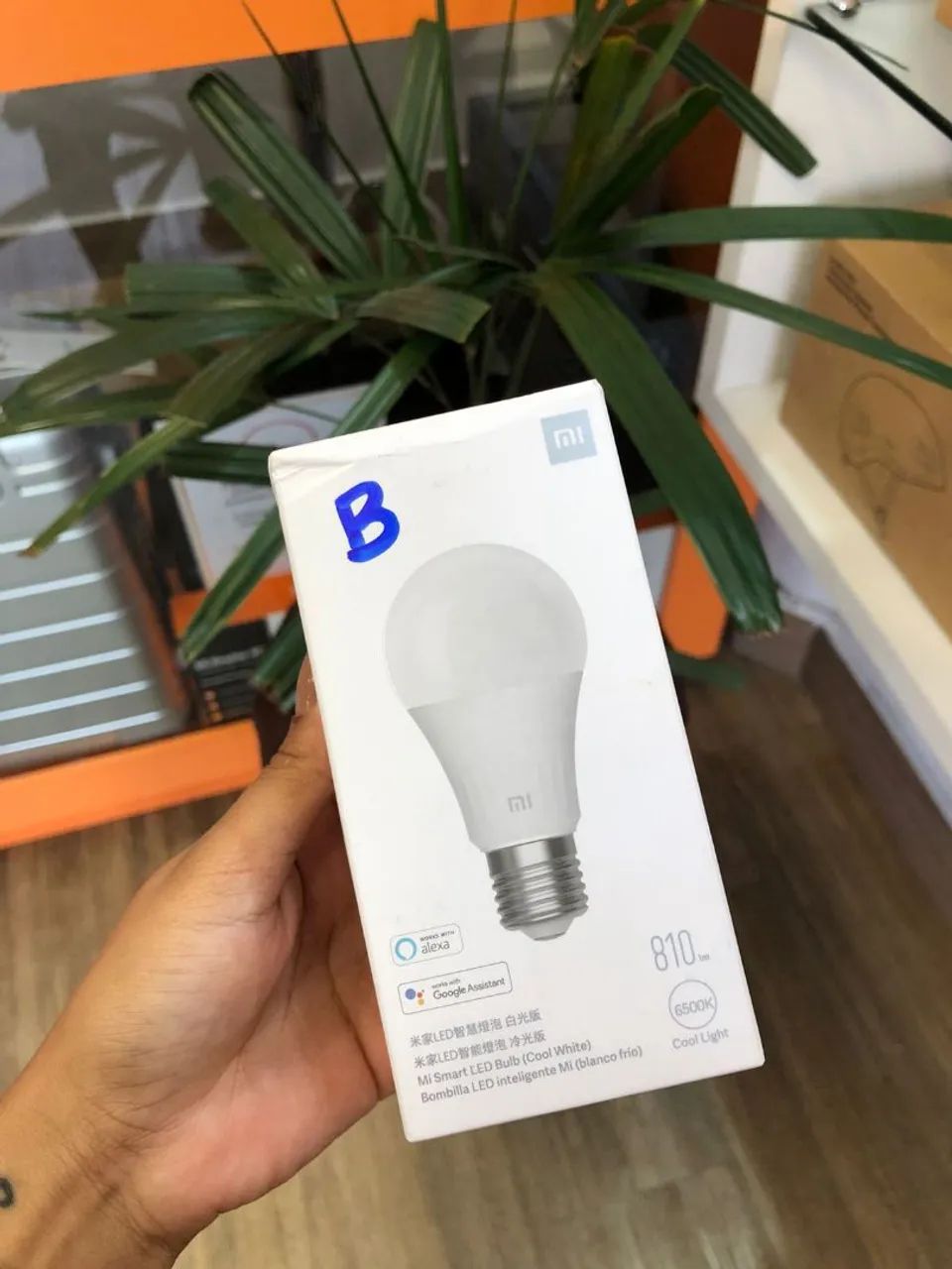 Lâmpada LED Inteligente Conecta com Alexa Xiaomi - 810 Lumens Cor branca - Nova Lacrada  - Foto 3