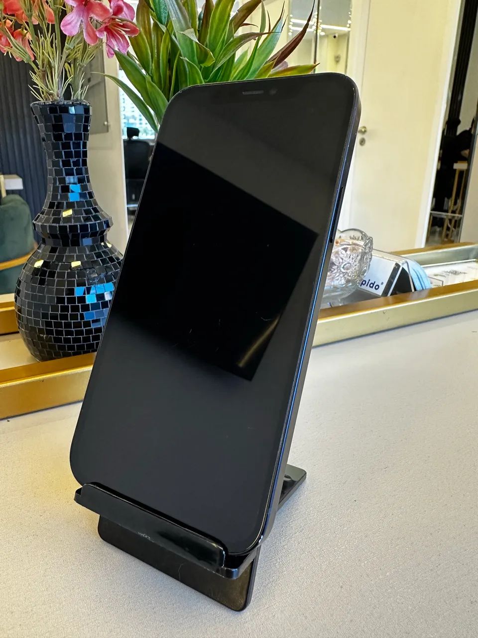 iPhone 12 128gb Preto Seminovo / Loja Física  - Foto 2