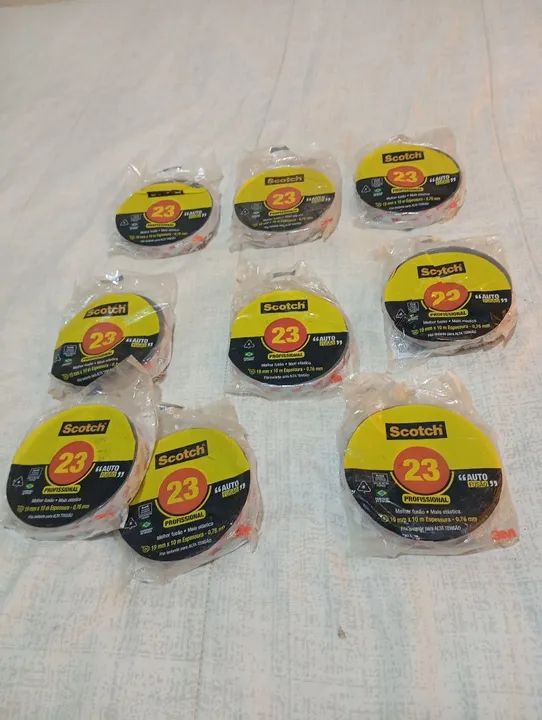 Fita isolante  Auto Fusão -18 unidade  - Foto 2