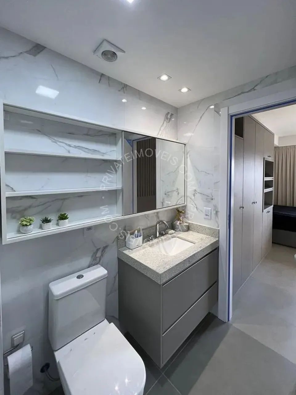 Apartamento Studio mobiliado para alugar no Petrópolis com 1 quarto - Foto 10
