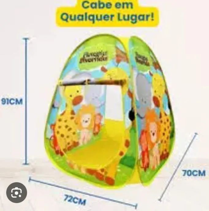 Linda barraca infantil nova na embalagem!! - Foto 3