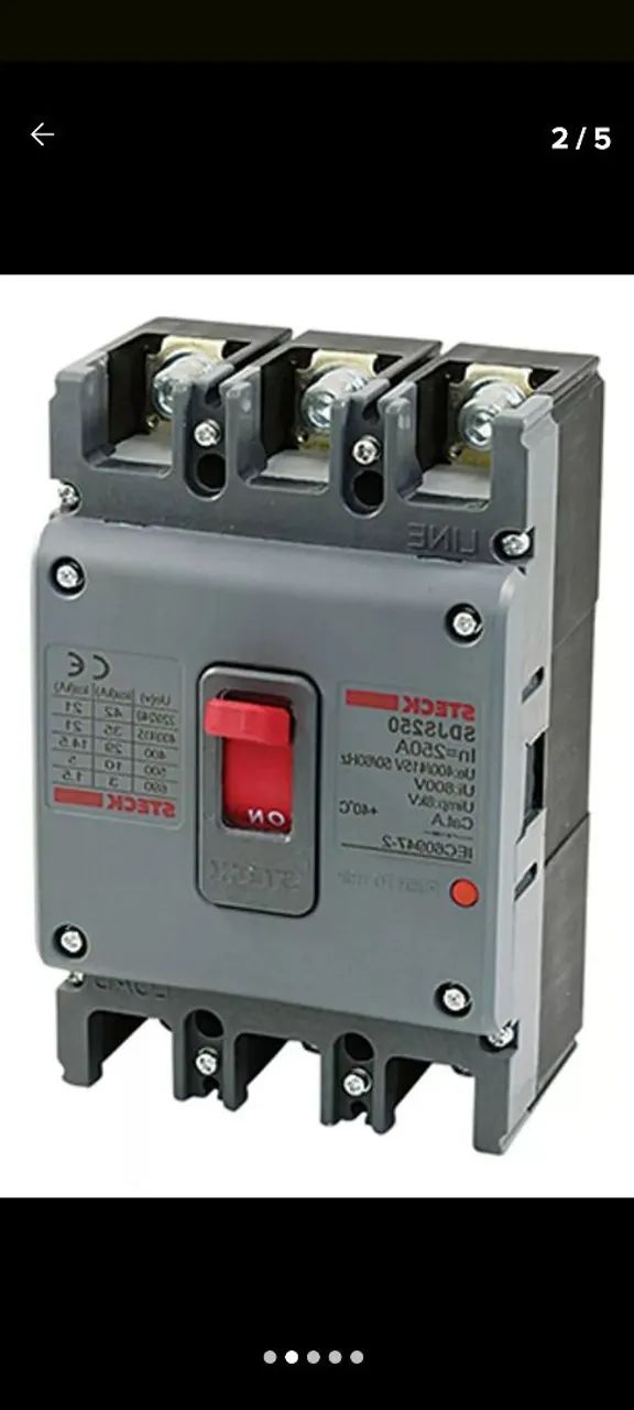 Disjuntor Steck SDJS250 250A - Foto 4