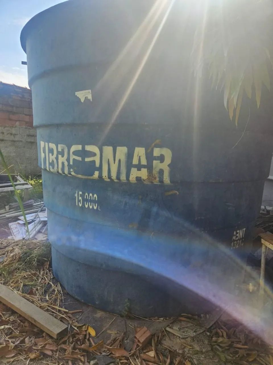Cisterna Fibramar 15.000 Litros