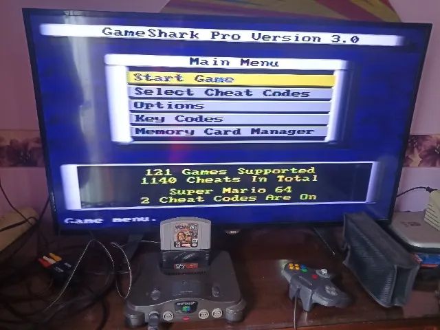 GameShark Pro Original InterAct para Nintendo 64