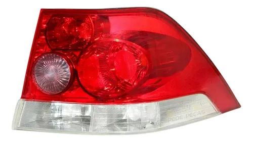 Par Lanterna Gm Vectra Sedan 2006 2007 2008 2009 2010 2011 Ambos Lados Vermelho - Foto 3
