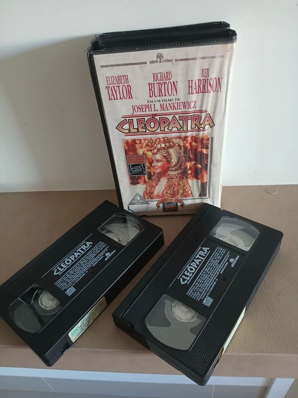 VHS Cleopatra - Elizabeth Taylor, Richard Burton, Rex Harrison