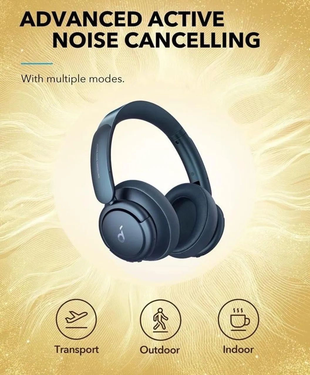 ? Headphone Anker Soundcore Q35 - Semi Novo, Completo e Impecável!  - Foto 6