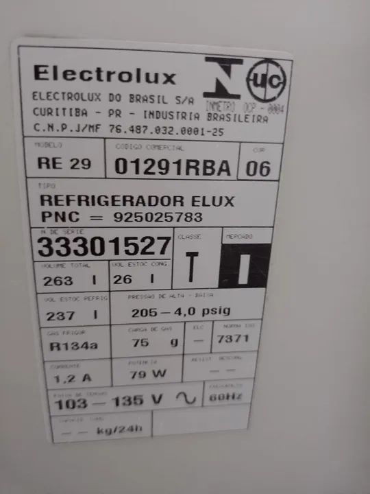 Geladeira Electrolux Usada em Ótimo Estado - Foto 3