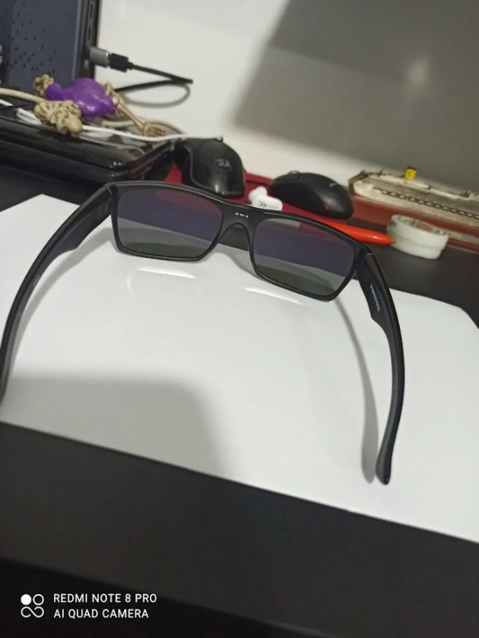 Oculos Oakley TwoFace matte black violet iridium  - Foto 5