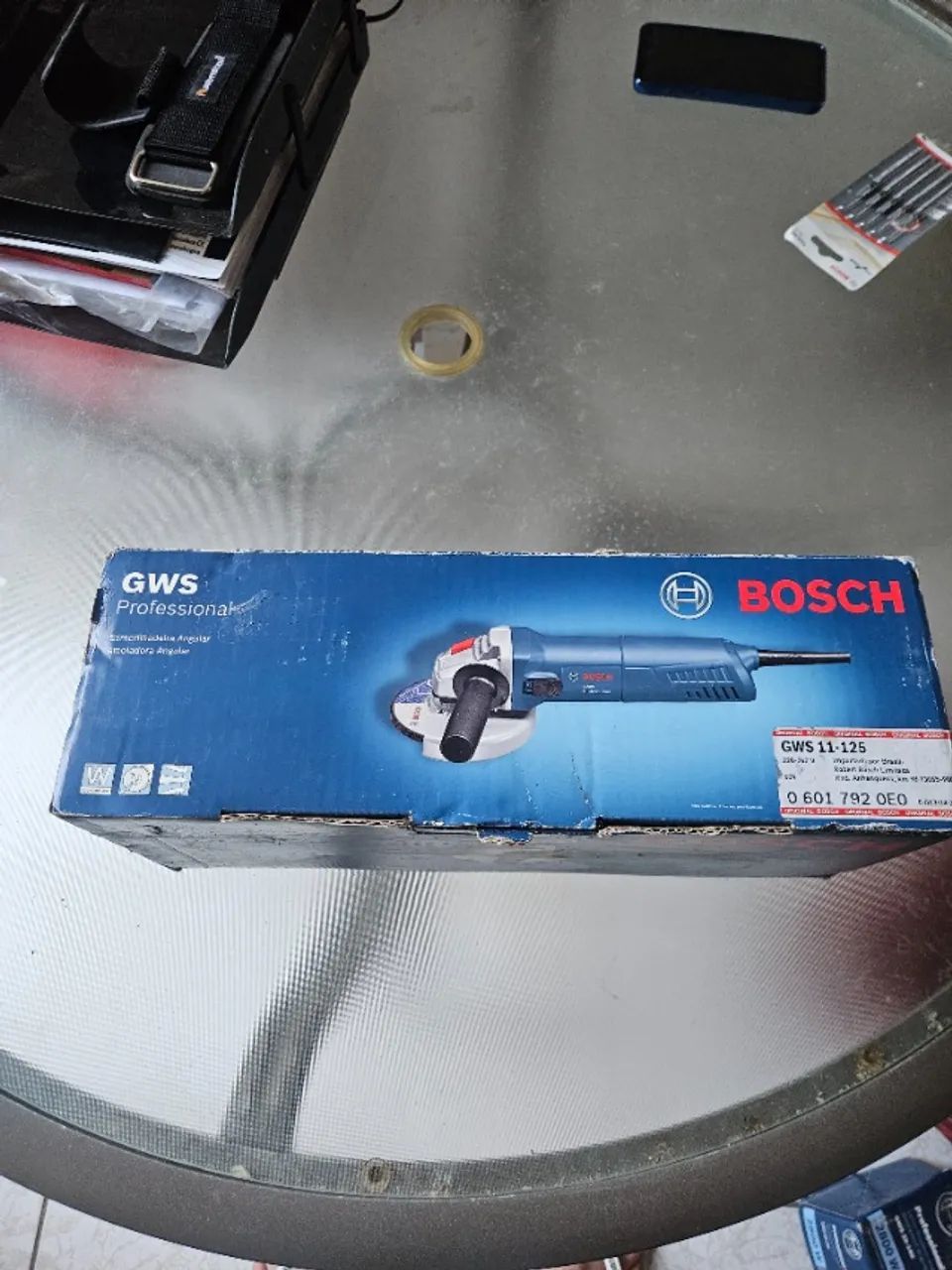 Esmerilhadeira Angular Bosch GWS11-125 - Foto 2