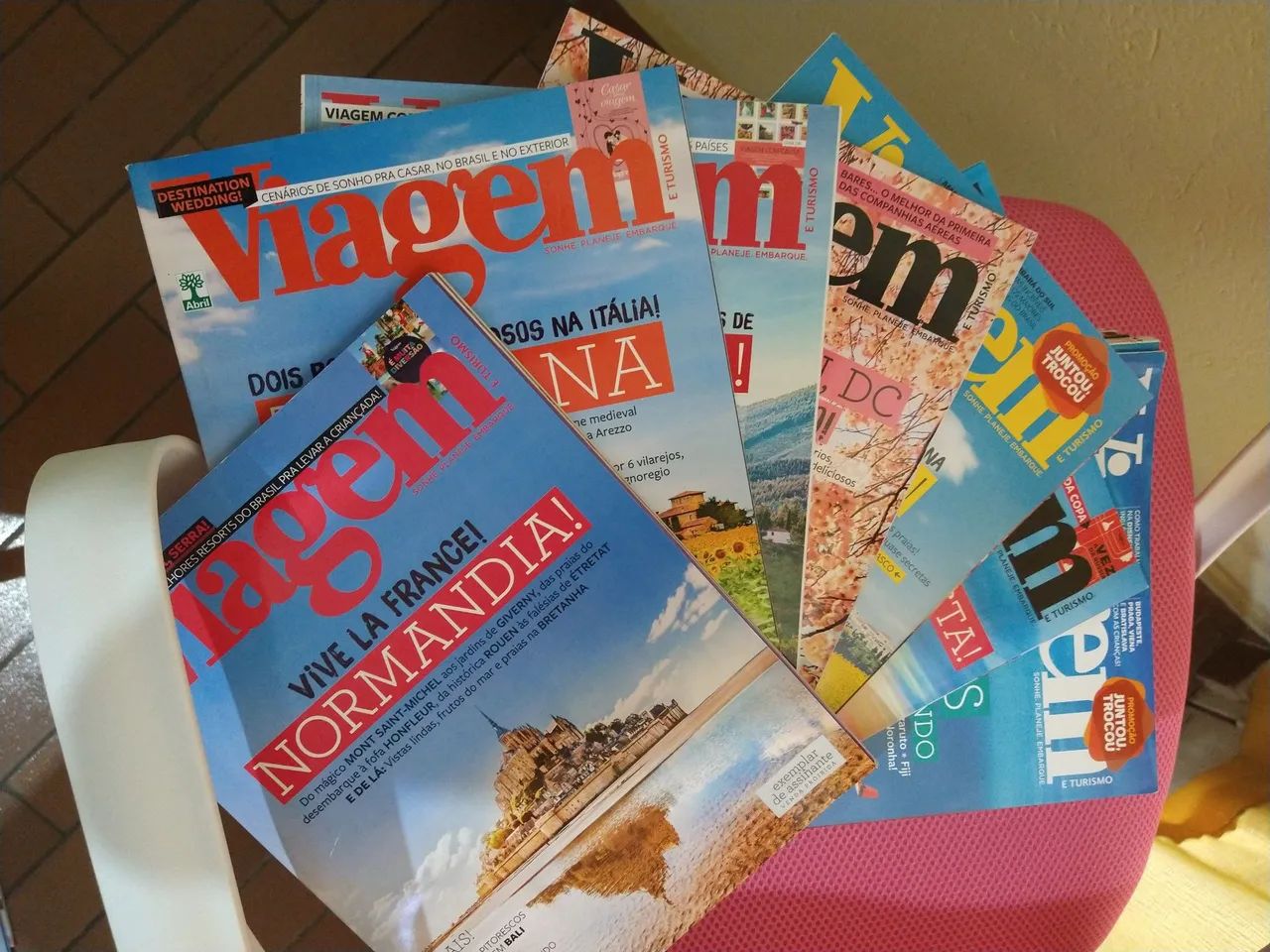 Coleção Viagem & Turismo - 22 Revistas (2014-2018) - Impecáveis - Foto 3