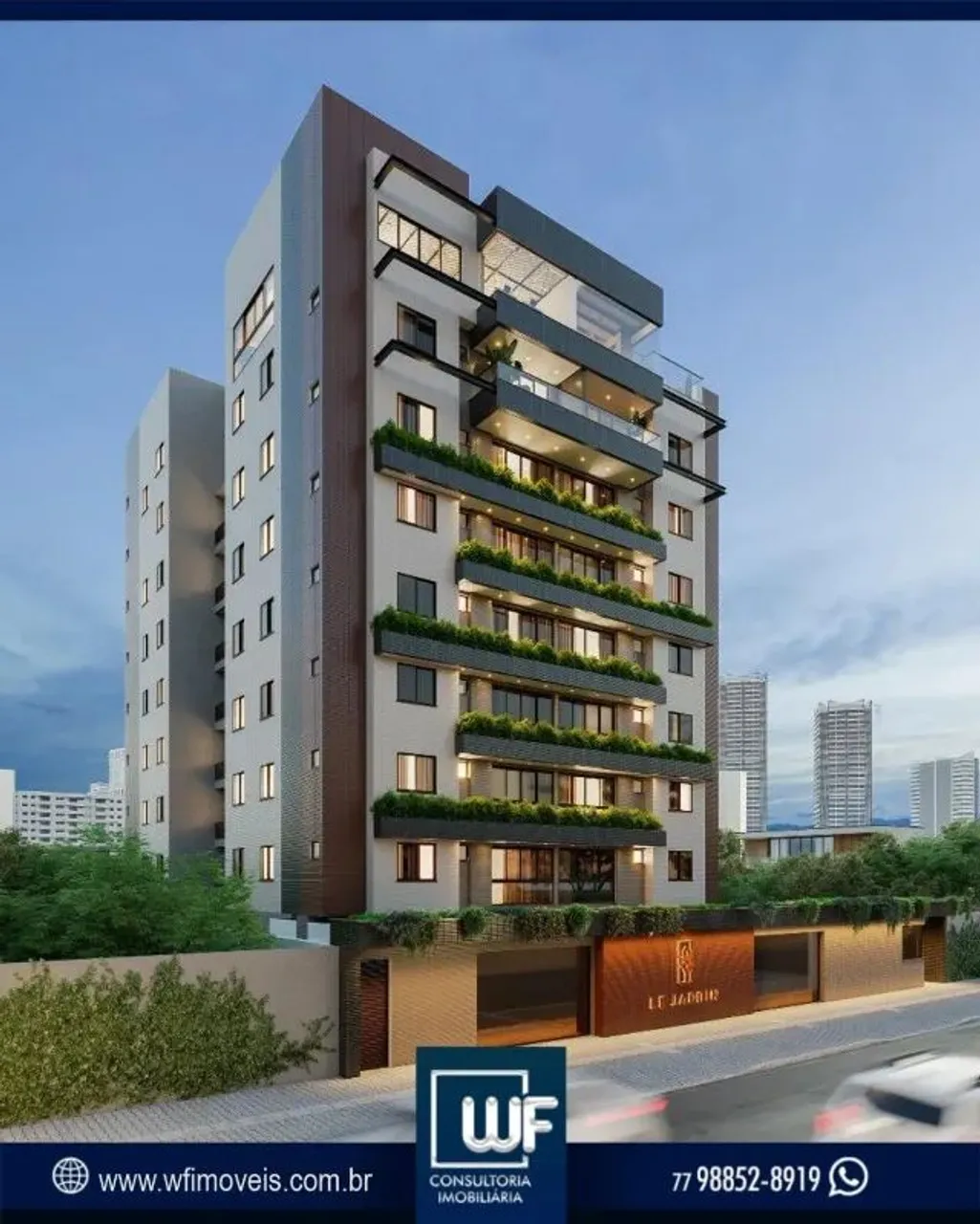 Lançamento! Apartamento de 3 quartos sendo 3 suítes em Candeias, Vitória da Conquista-BA,