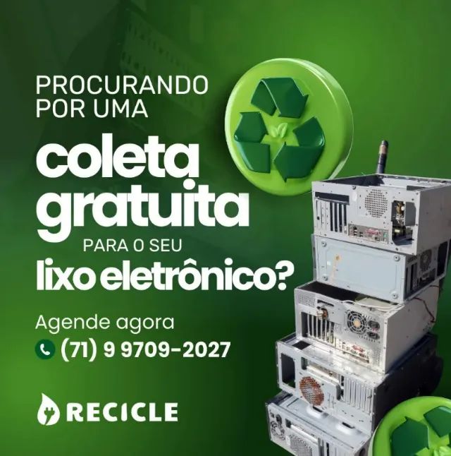 Coleta, transporte e destinação final de resíduos eletrônicos LIXO ELETRÔNICO - Foto 5