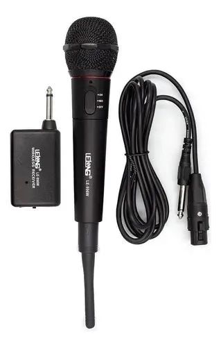 Microfone Sem Fio Profissional Completo Lelong - Foto 5