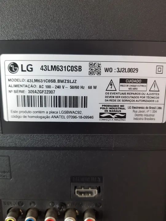 TV LG 43 polegadas - Foto 3