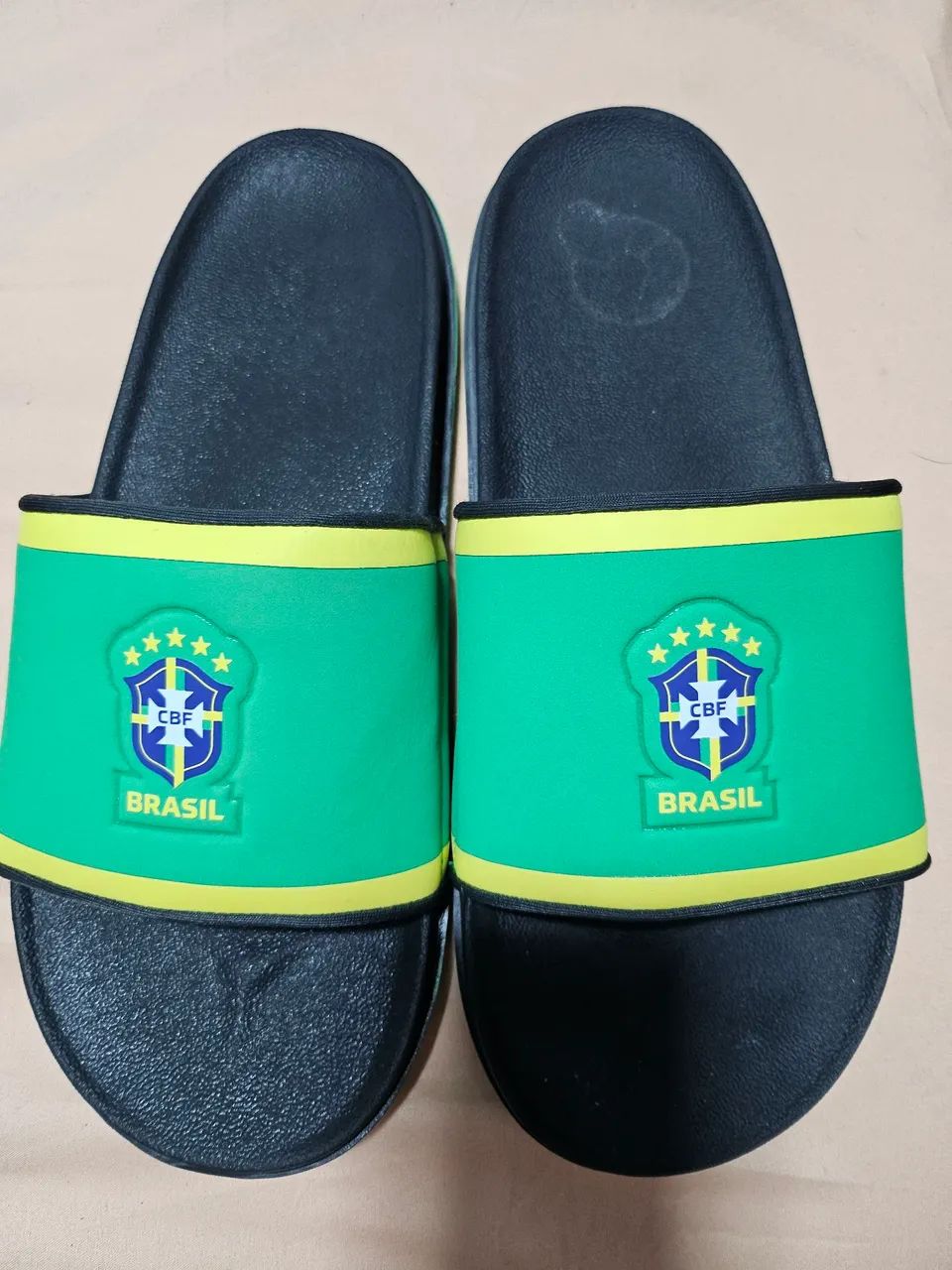 Chinelo Brasil - Verde e Amarelo