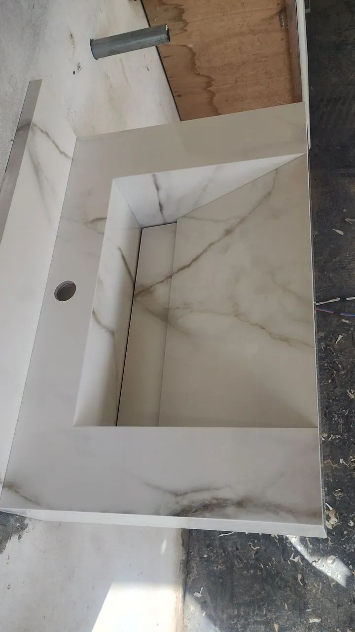 Cuba para banheiro em porcelanato  - Foto 2